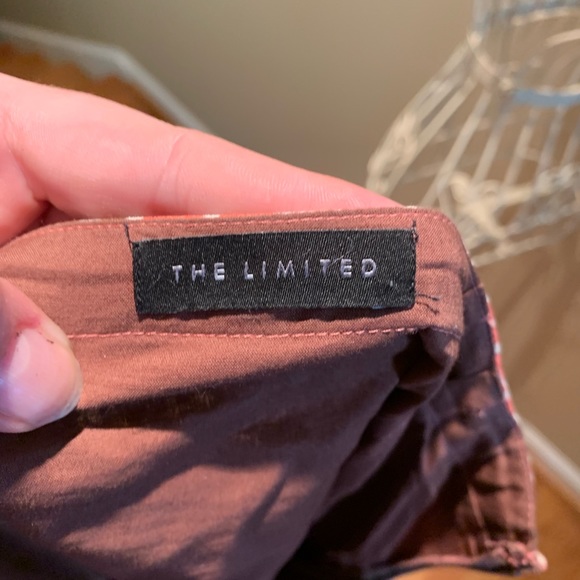 THE LIMITED Boho Brown and Pink Skirt - Size 6 - Picture 5 of 7